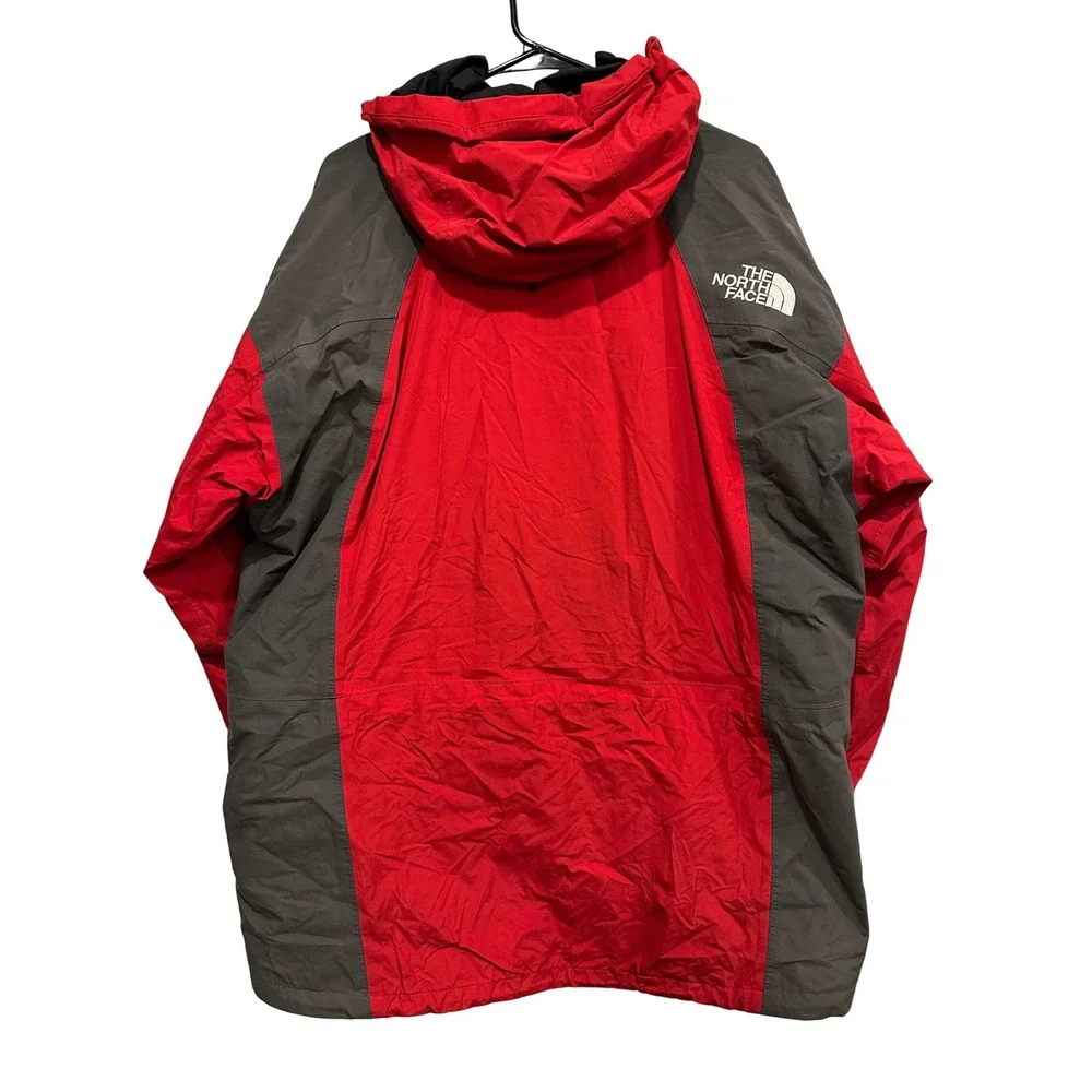 The North Face Summit Series Gore-Tex XCR Jacket Mens XL Red Grey Parka Shell - Picture 6 of 9